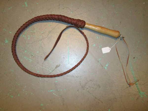 Vintage 4 Foot Bull Whip