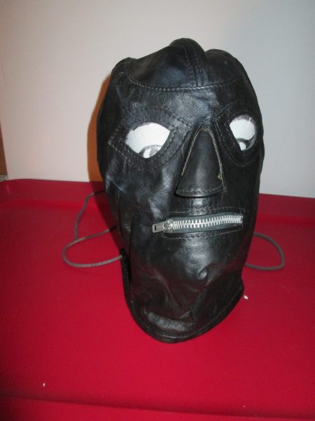 Black Leather Hood