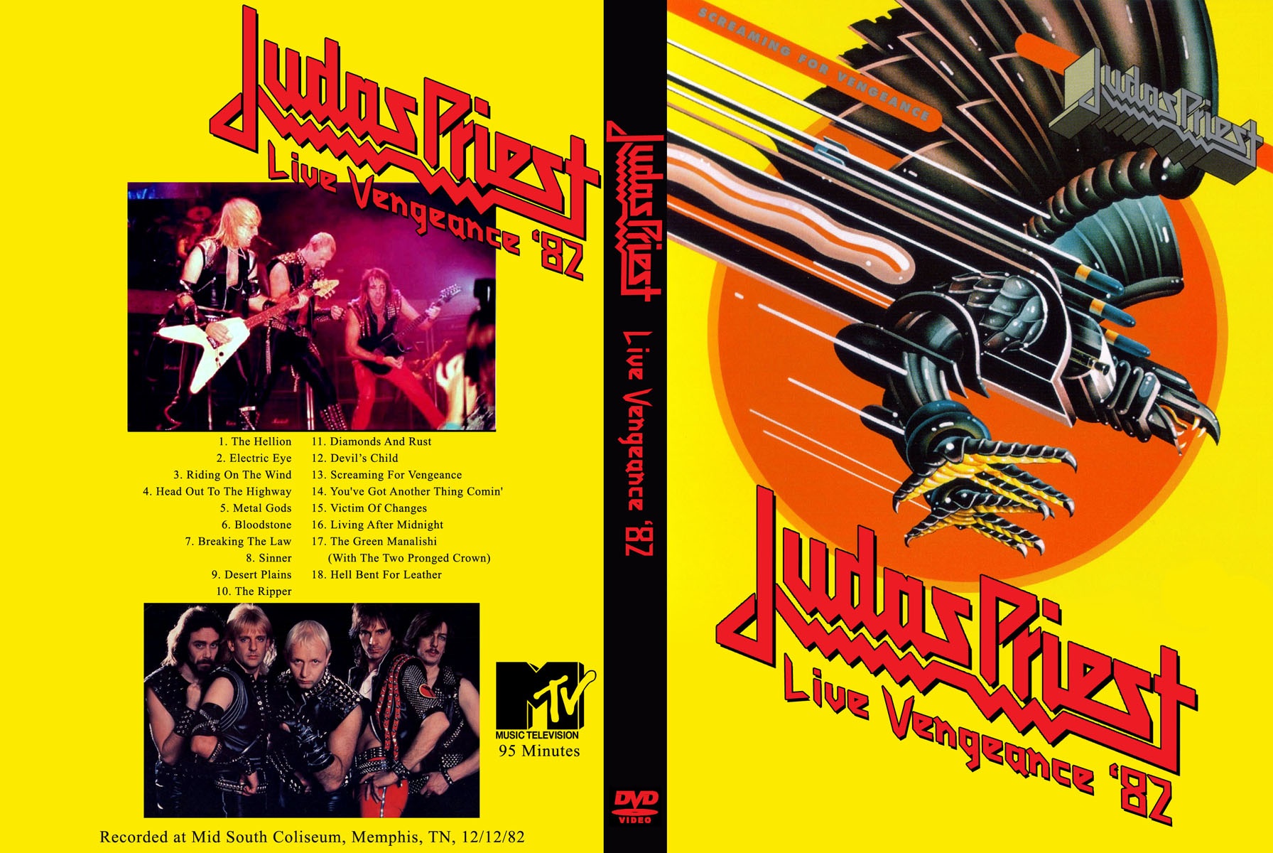 judas priest tour dates 1982