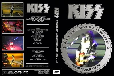 Kiss Alive Worldwide - Madison Square Garden, NYC - July 25, 1996